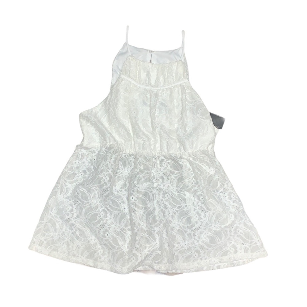 🤍BCBGmaxazria🤍 lace halter blouse